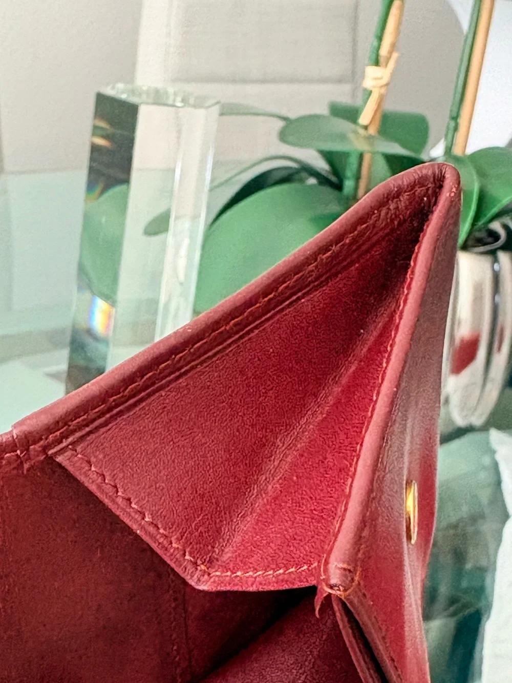 Vintage Cartier Square Coin Wallet